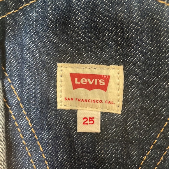 Levi’s Orange Tab size 25 overalls - Picture 4 of 6